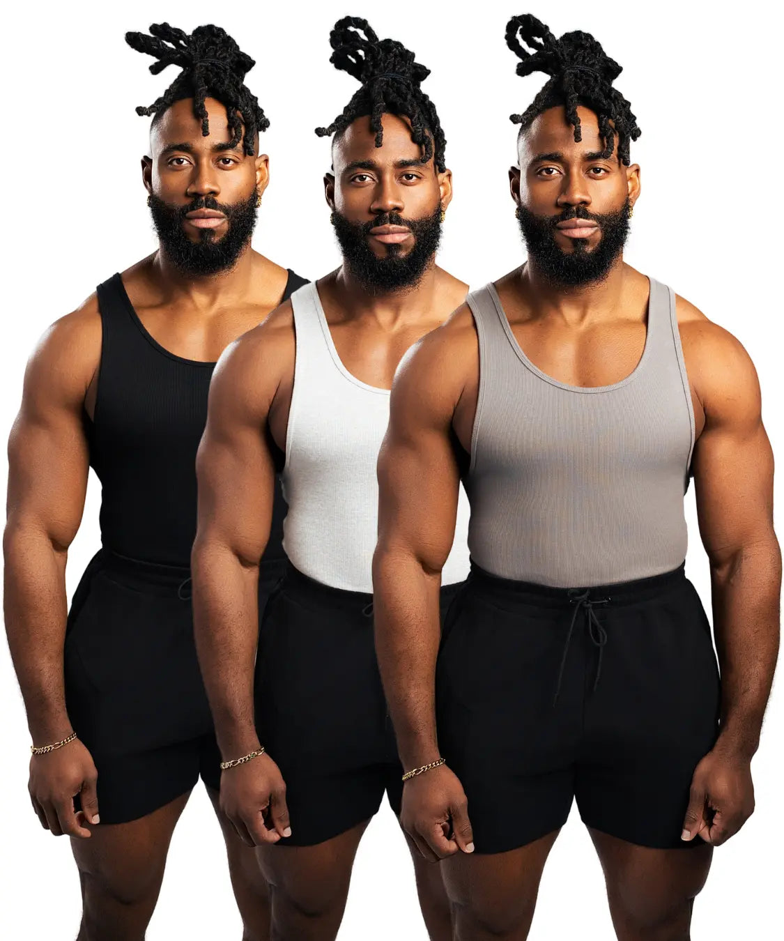 EKKO BEATERS (Please Size up) Cotton Spandex 340gsm Sleeveless Shirt Classic Tank Top - Men's Shirt with Classic Design Fitness Wear Athletic Wear - ekkovision