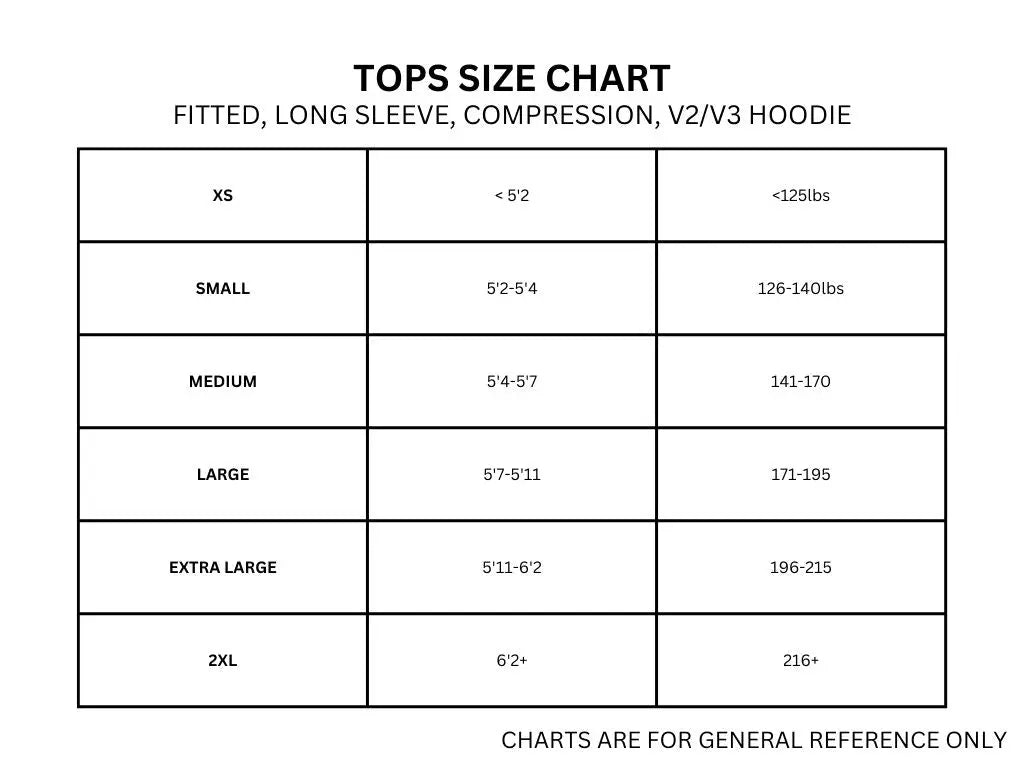CLEARANCE COMPRESSION SHIRT (Size Up)