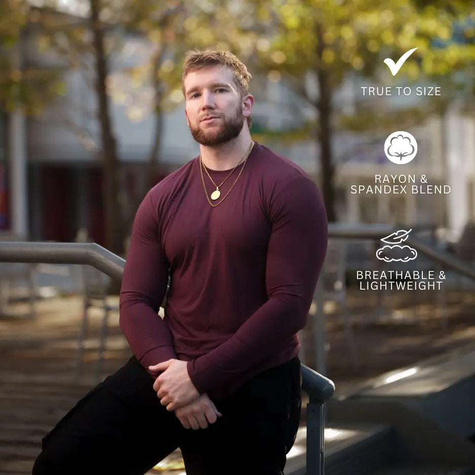 EKKO Blank LONG SLEEVE Menswear 240 GSM