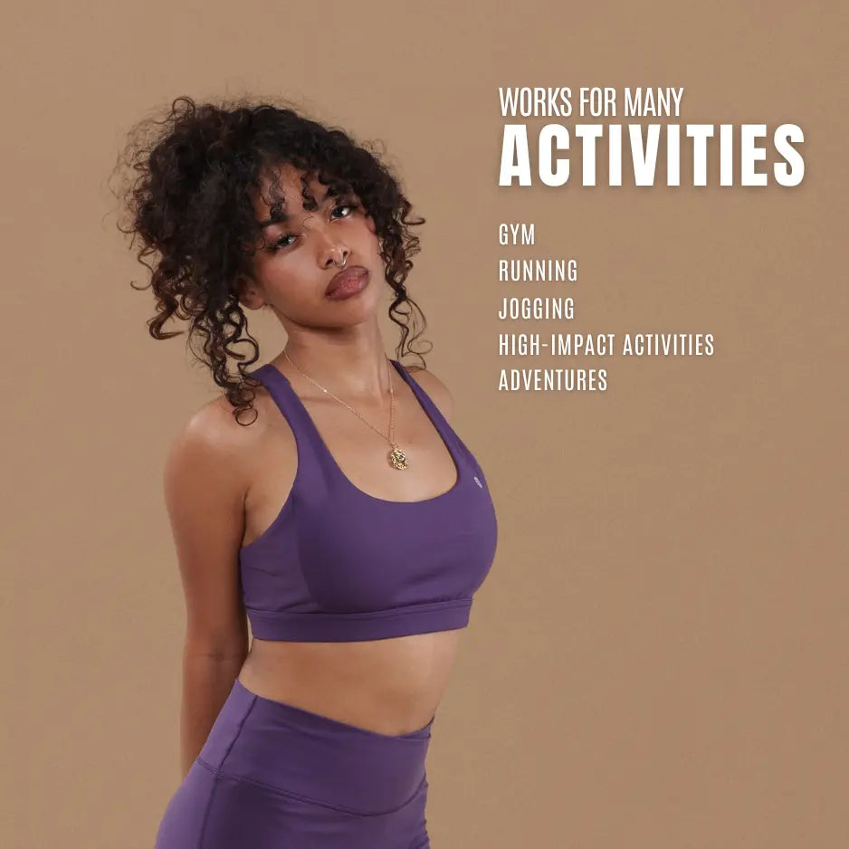 EKKO Womens Core Criss Cross Sports Bra