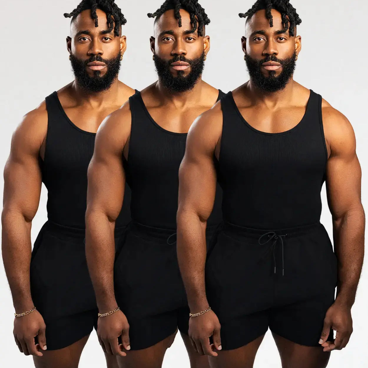 EKKO BEATERS (Please Size up) Cotton Spandex 340gsm Sleeveless Shirt Classic Tank Top - Men's Shirt with Classic Design Fitness Wear Athletic Wear - ekkovision