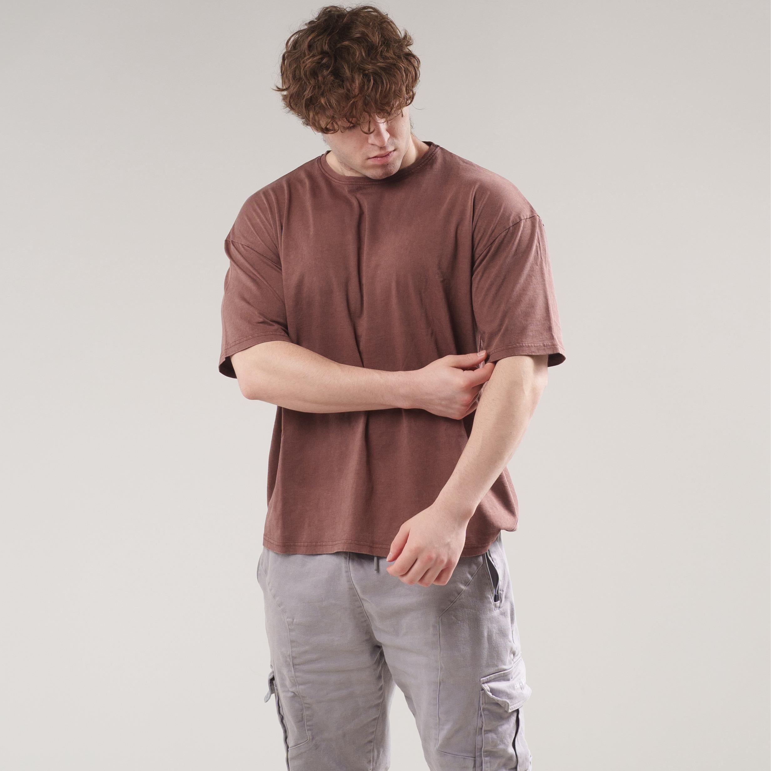 BLANK Acid Washed 100% Cotton Oversized T-shirt | Made in Bangladesh