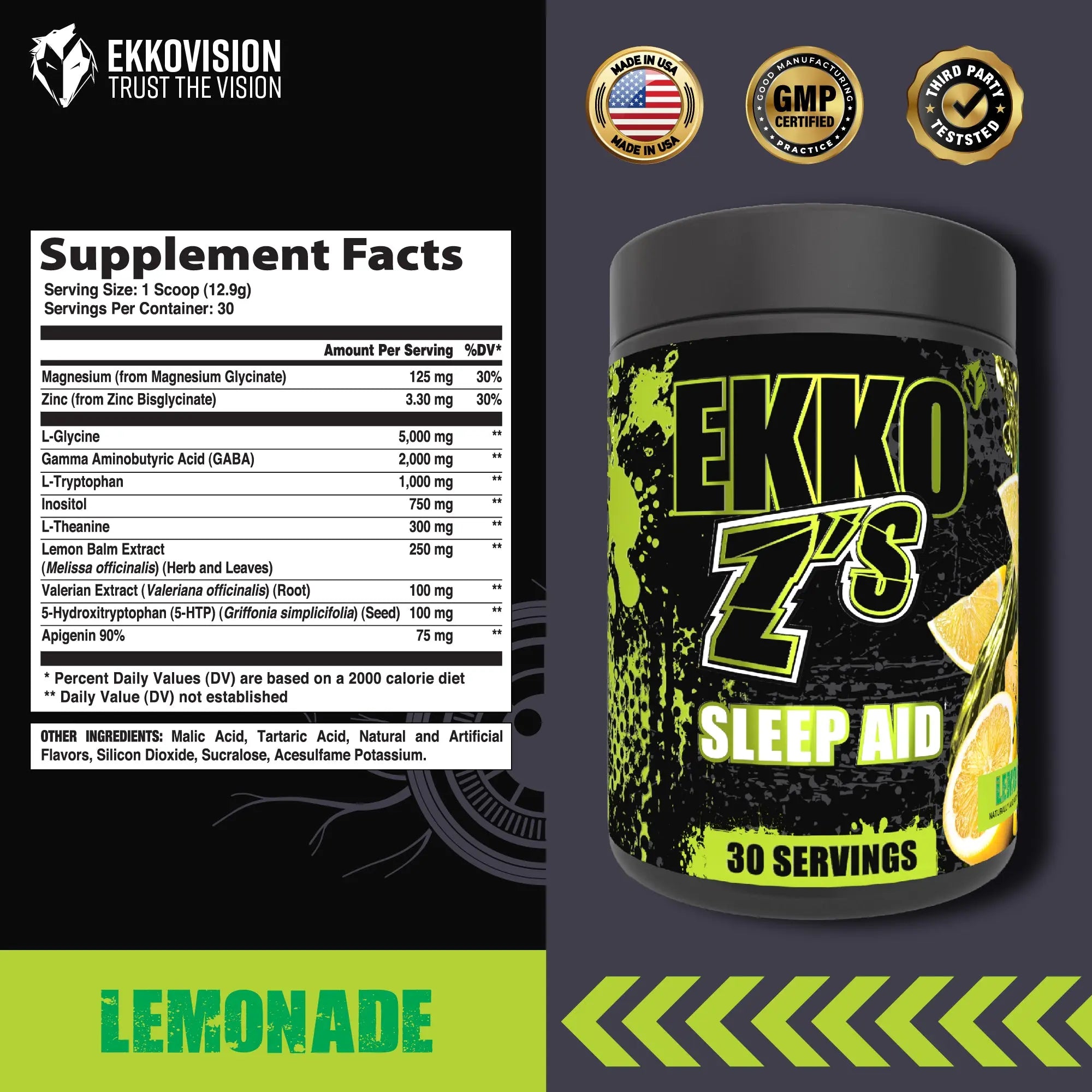 EKKO Z'S Sleep Aid