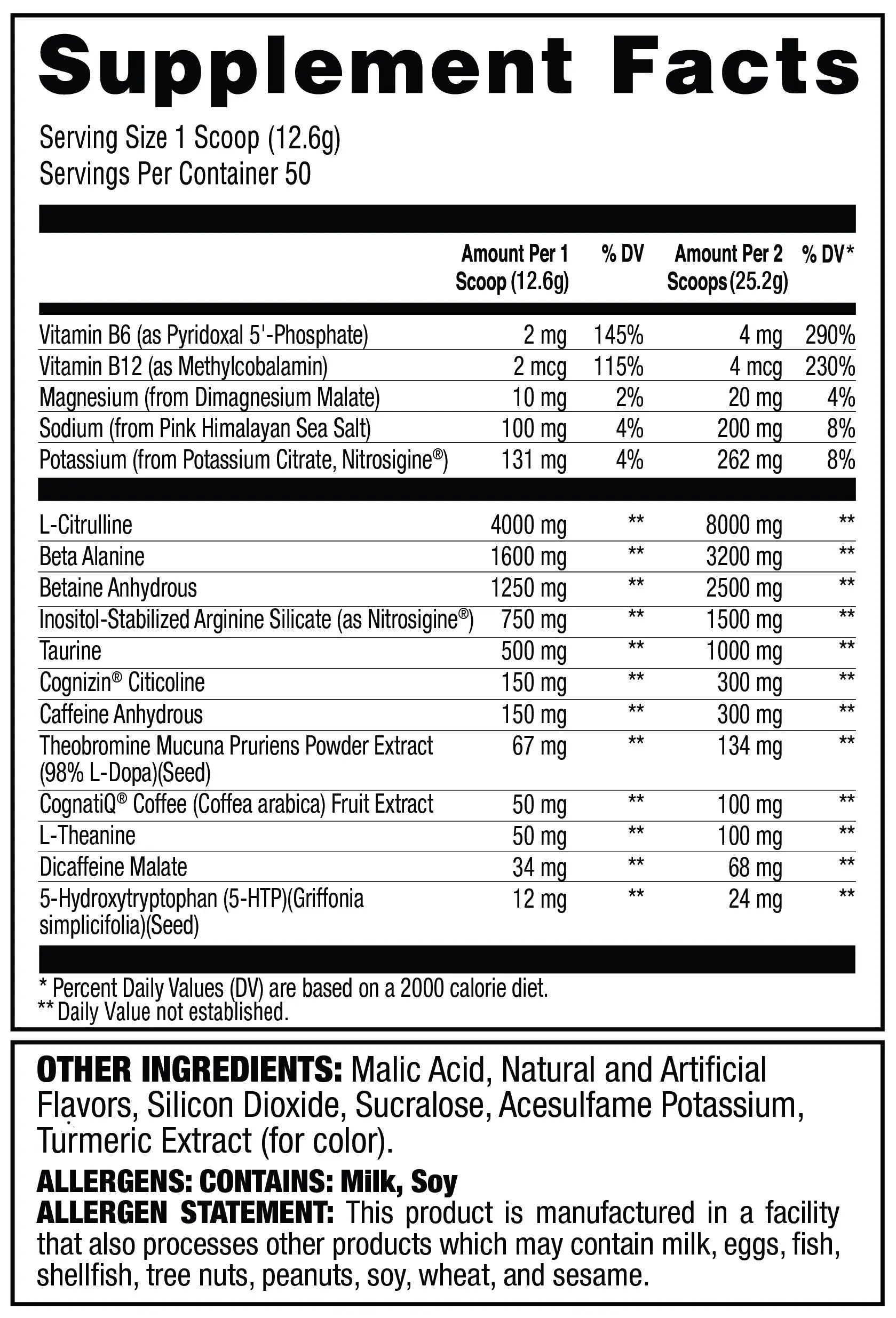 Bax Shots Preworkout - Baxter Signature