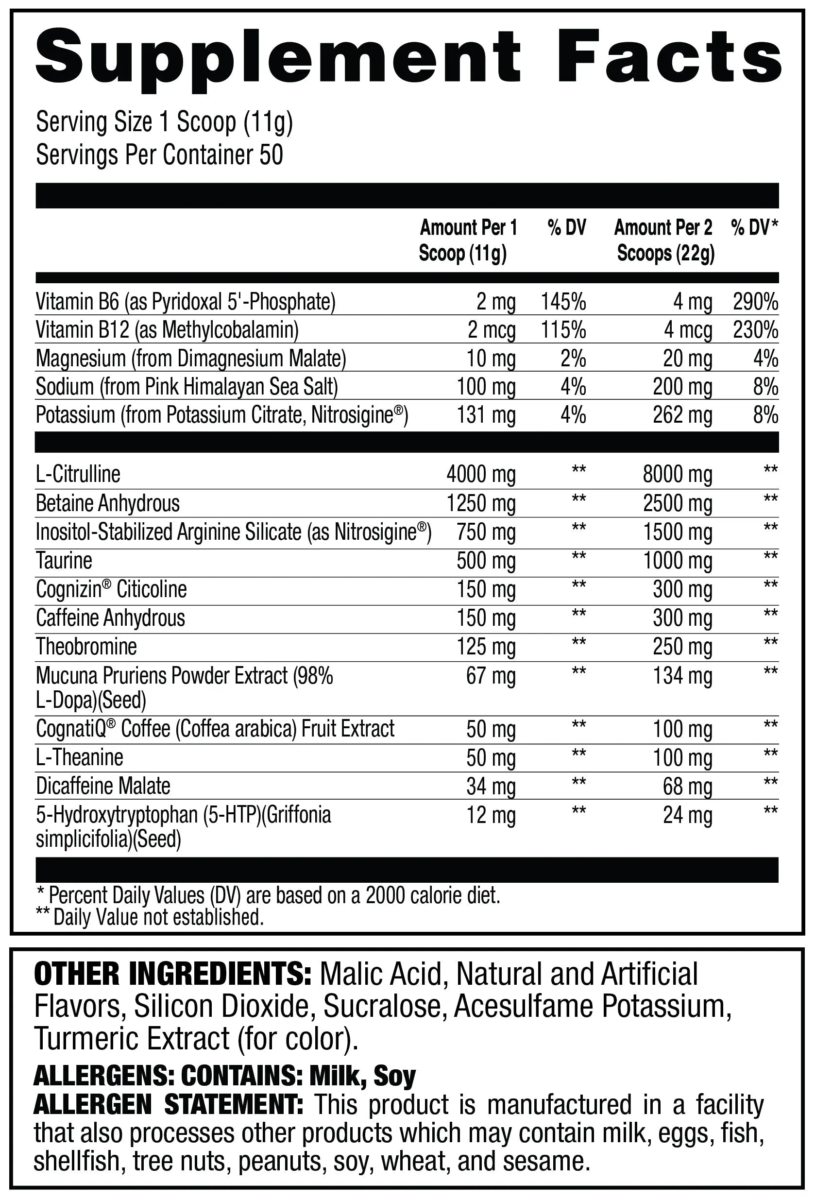 Bax Shots Preworkout - Baxter Signature