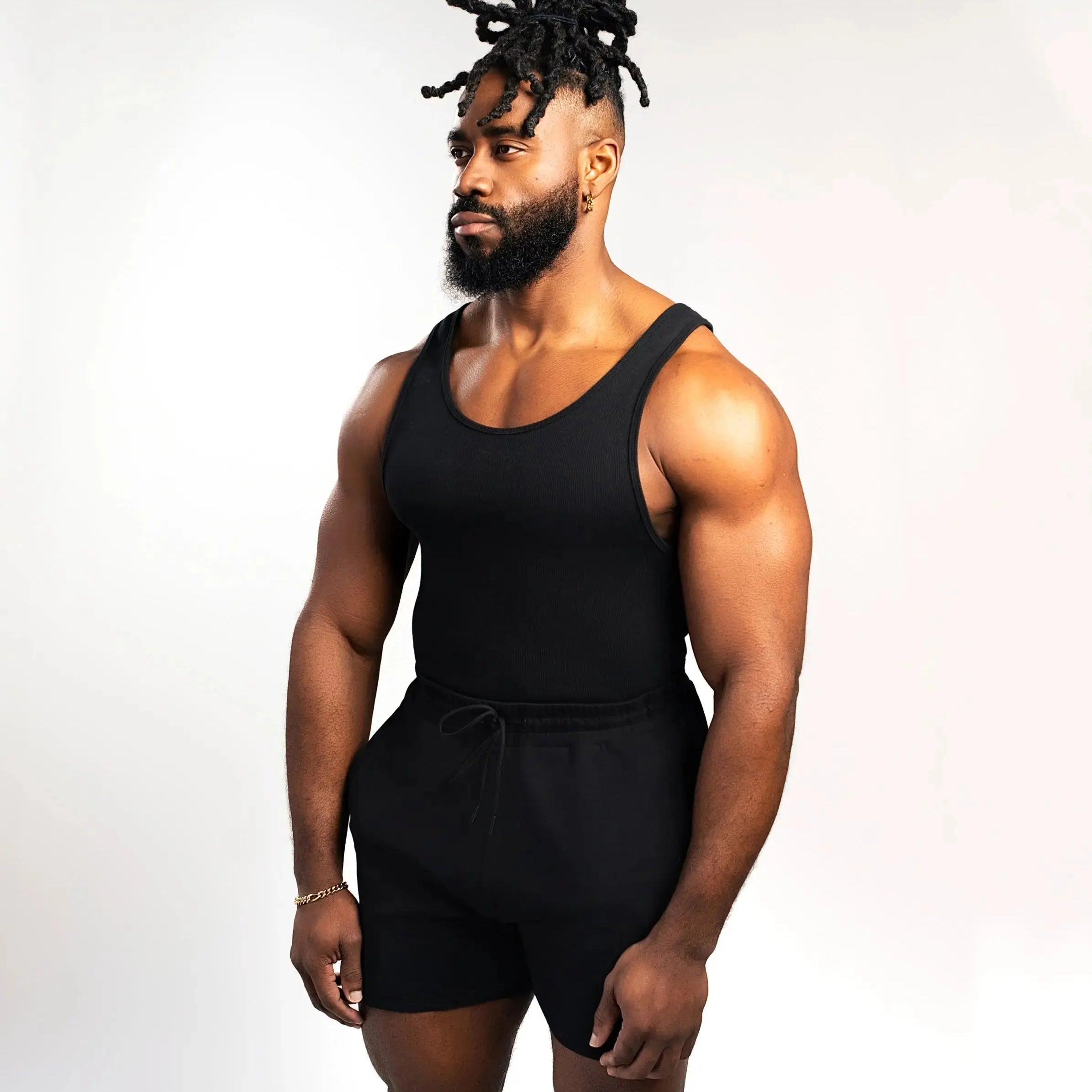 EKKO BEATERS (Please Size up) Cotton Spandex 340gsm Sleeveless Shirt Classic Tank Top - Men's Shirt with Classic Design Fitness Wear Athletic Wear - ekkovision