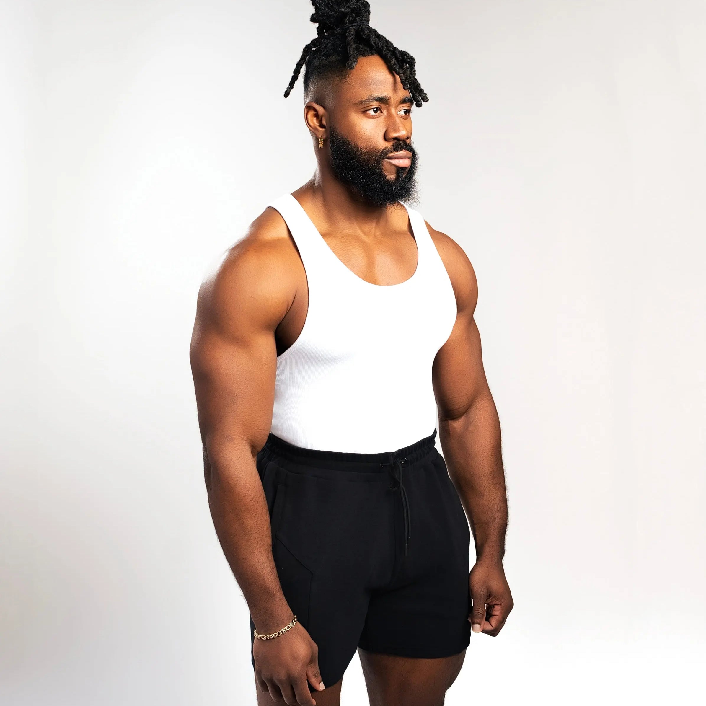 EKKO BEATERS (Please Size up) Cotton Spandex 340gsm Sleeveless Shirt Classic Tank Top - Men's Shirt with Classic Design Fitness Wear Athletic Wear - ekkovision