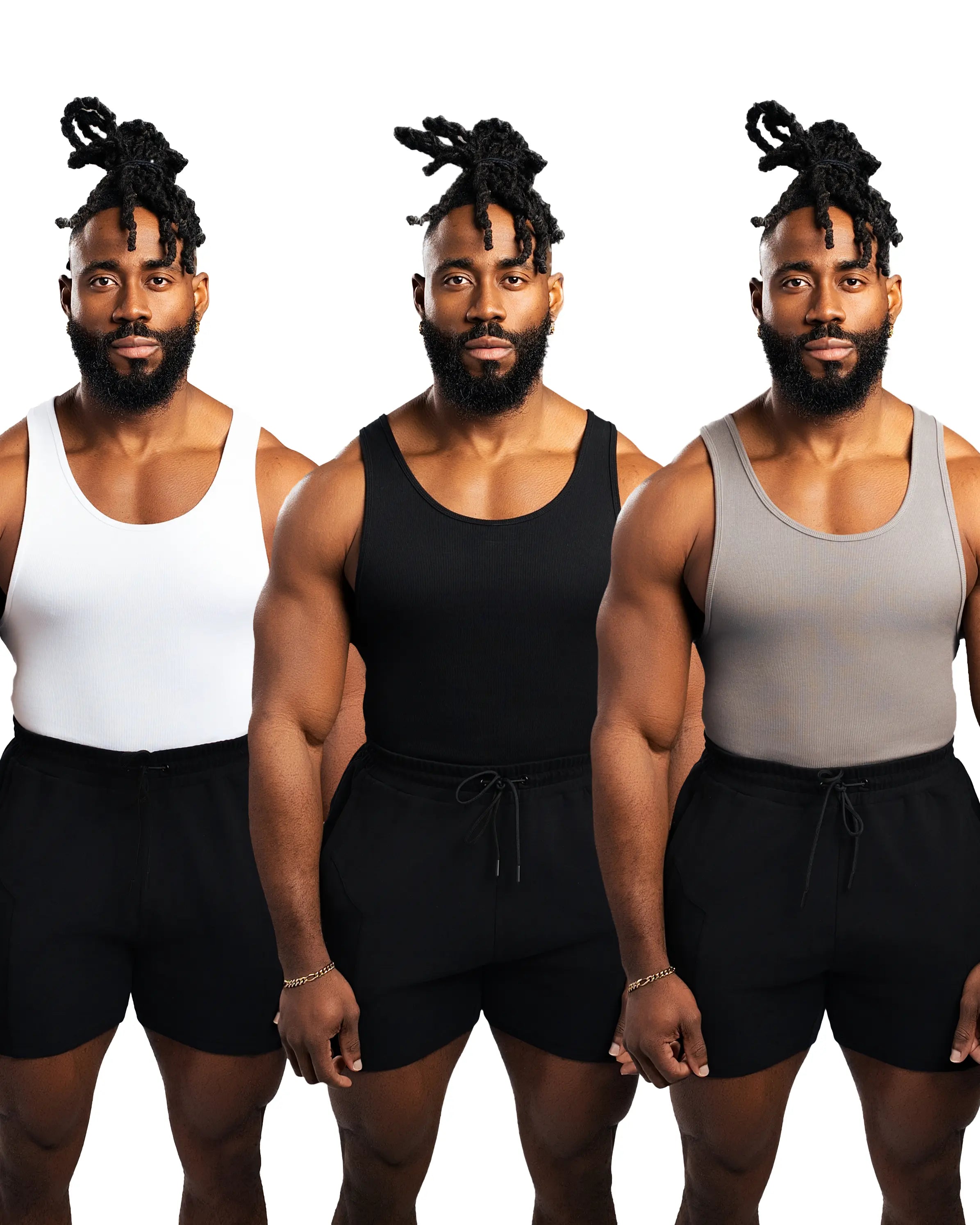 EKKO BEATERS (Please Size up) Cotton Spandex 340gsm Sleeveless Shirt Classic Tank Top - Men's Shirt with Classic Design Fitness Wear Athletic Wear - ekkovision