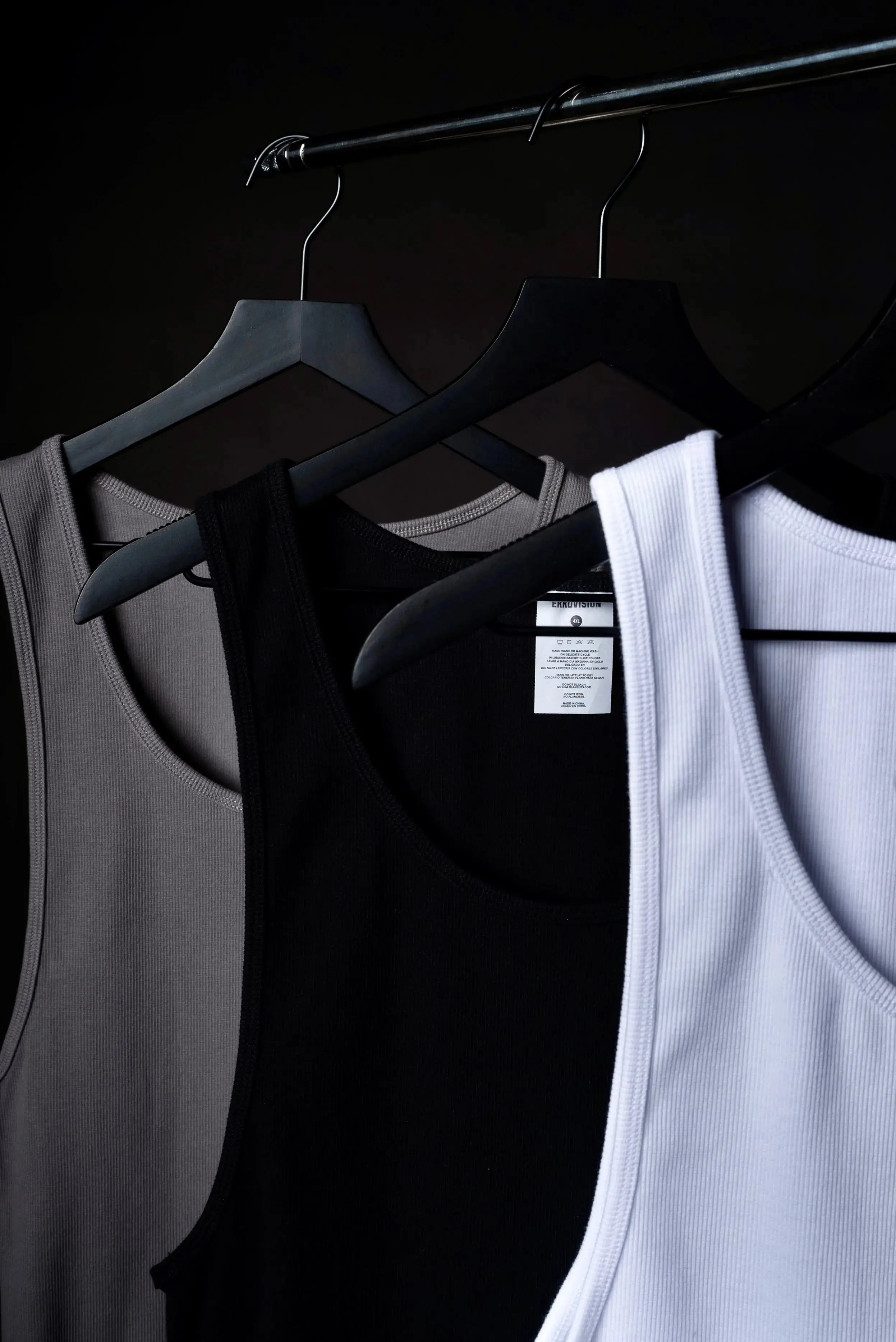 EKKO BEATERS (Please Size up) Cotton Spandex 340gsm Sleeveless Shirt Classic Tank Top - Men's Shirt with Classic Design Fitness Wear Athletic Wear - ekkovision