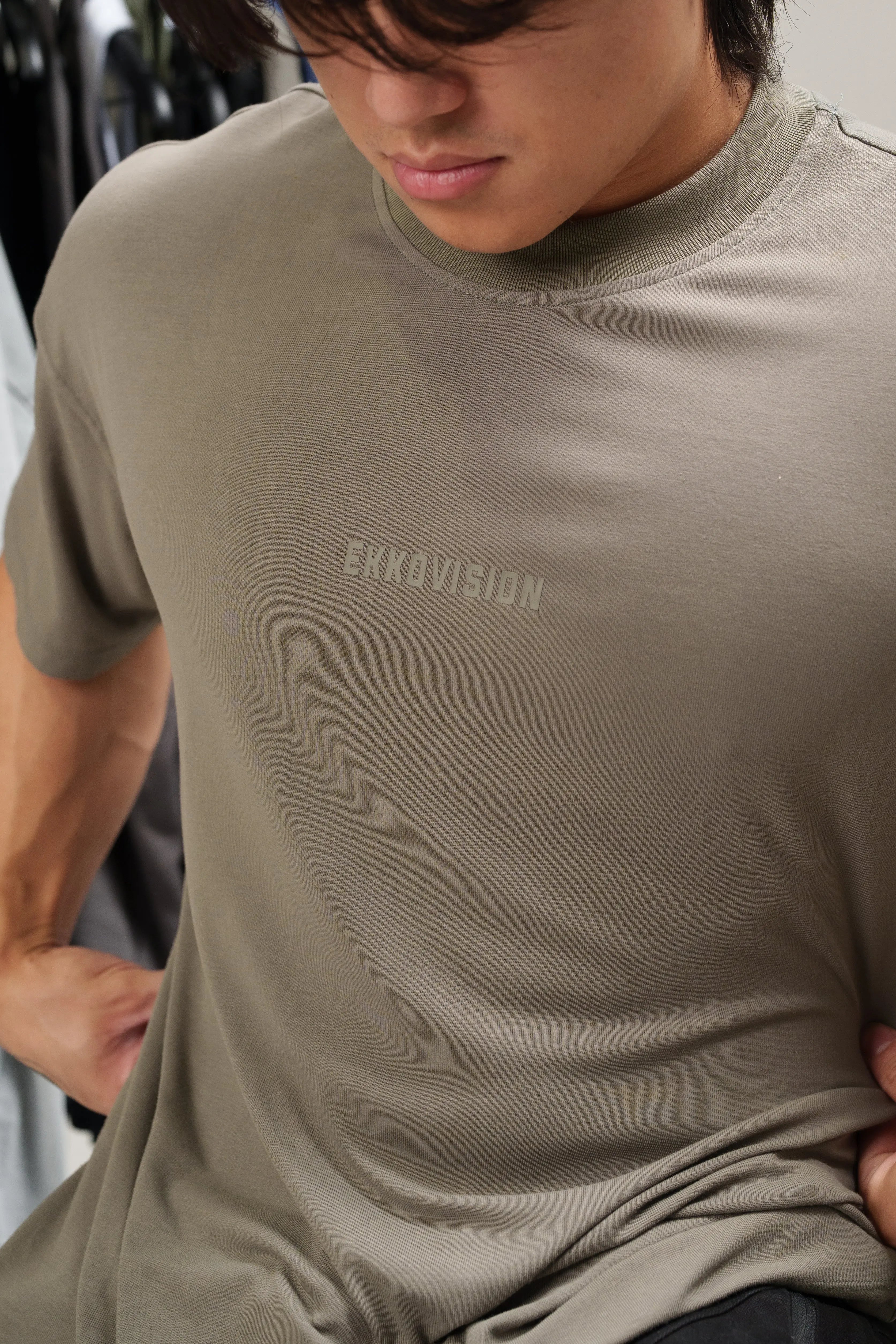 Rayon Oversized T Shirt