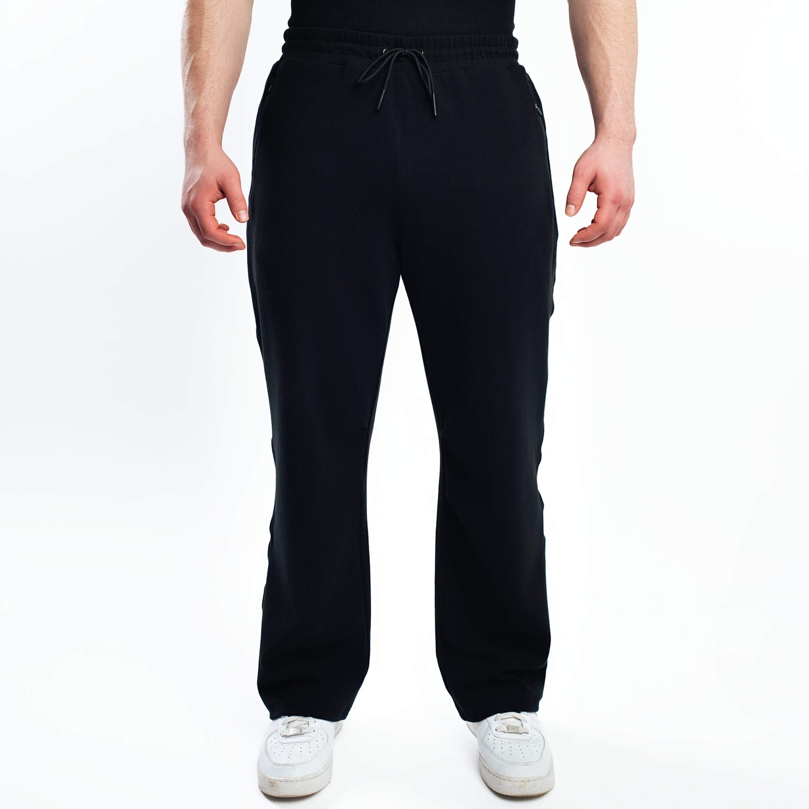 Brushed Cotton Straight Leg Jogger