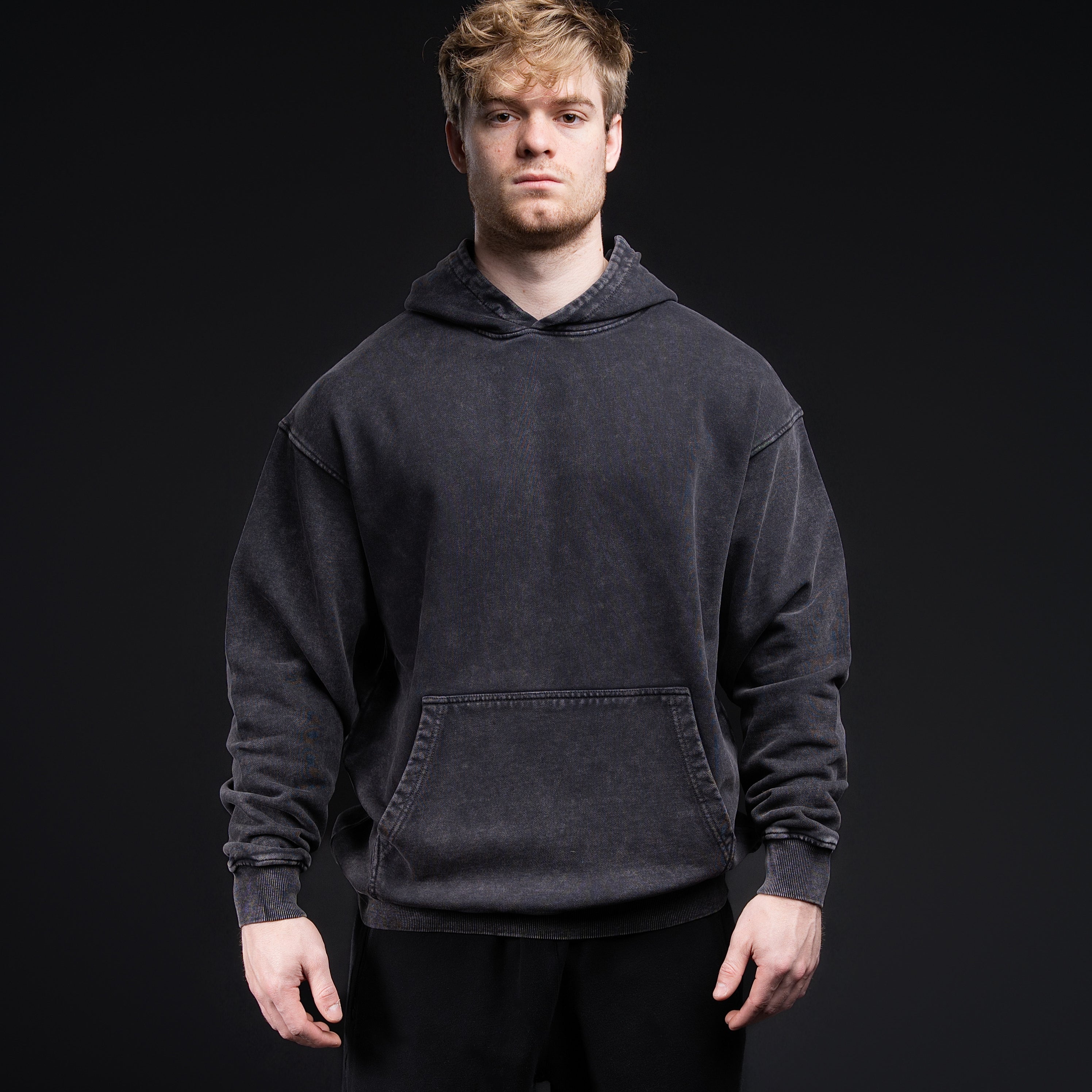 Blank Acid Wash Hoodie - 420 GSM 100% Cotton