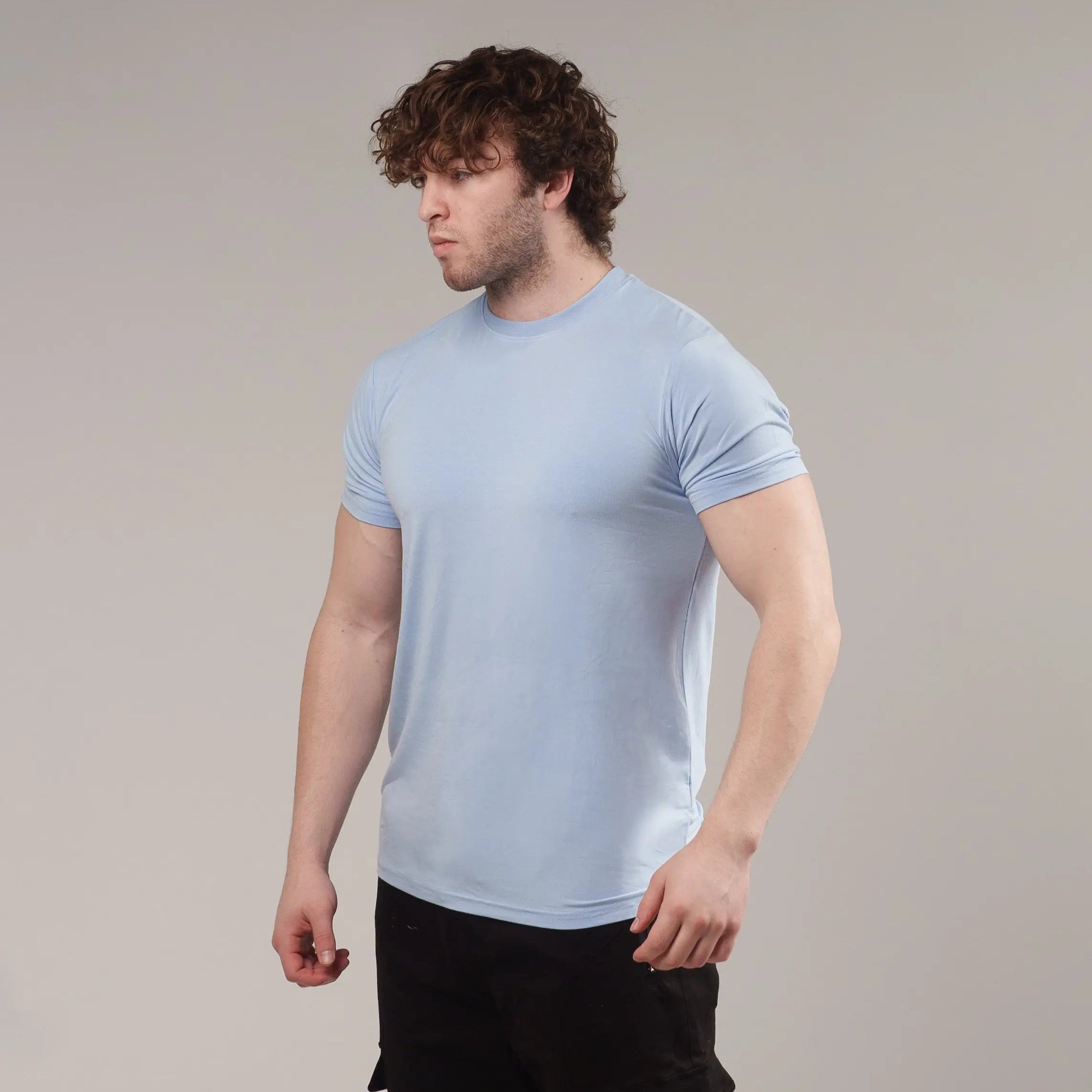 Pink CLEARANCE COLORS MEN'S BLANK FITTED T SHIRT (Copy) ekkovision