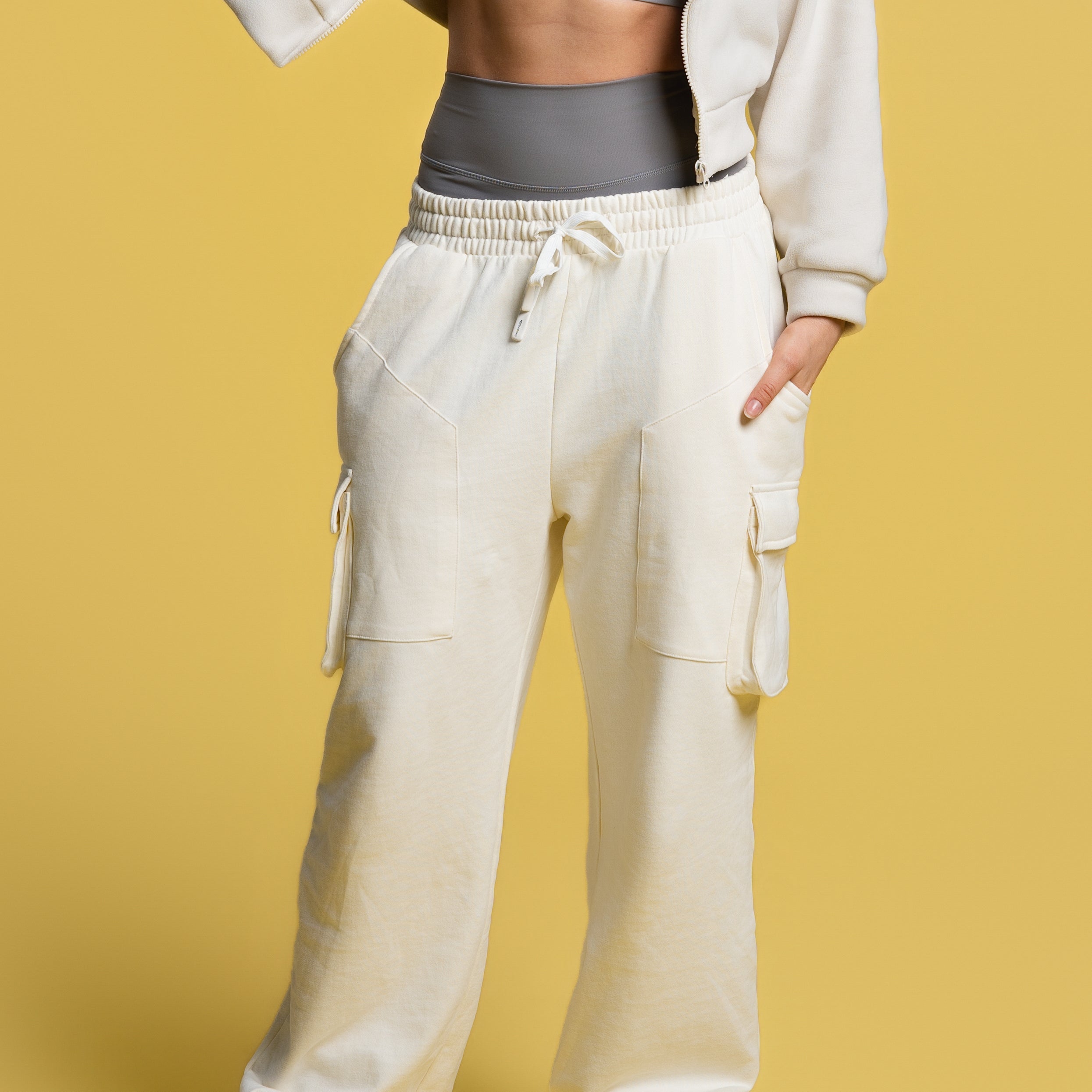 Ekko Womens Cargo Sweatpants
