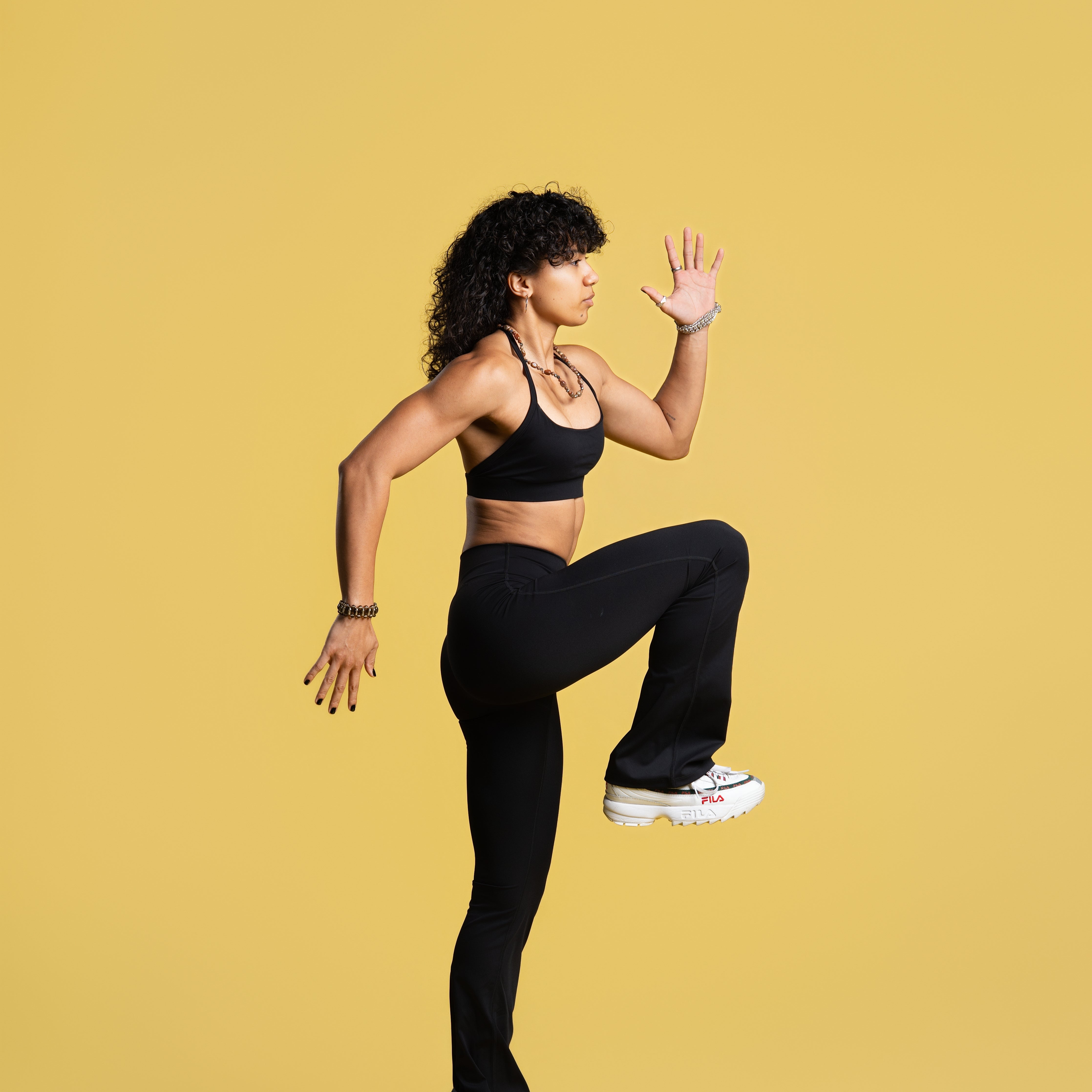 Ekko Womens Everyday Seamless Flare Leggings