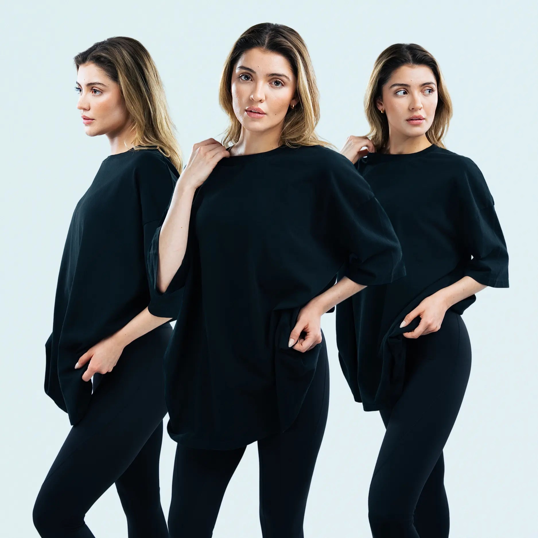 BLANK Acid Washed 100% Cotton Oversized T-shirt | Made in Bangladesh