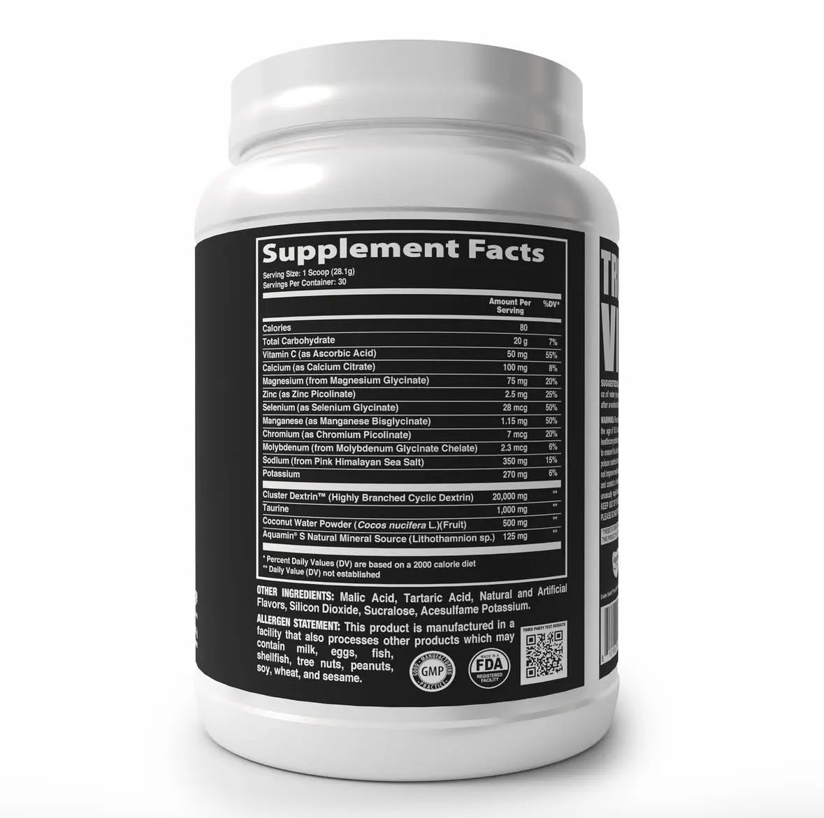 Electrolyte Formula & Cluster Dextrin for Energy and Hydration - Supplement, Fitness