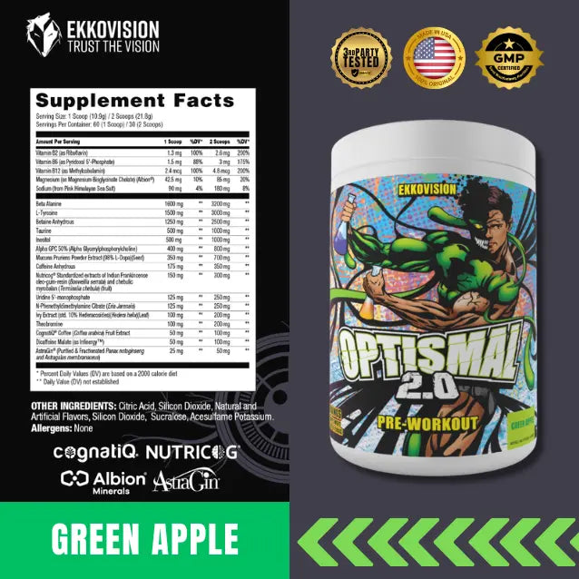 EKKO OPTISMAL PREWORKOUT - TNF Signature