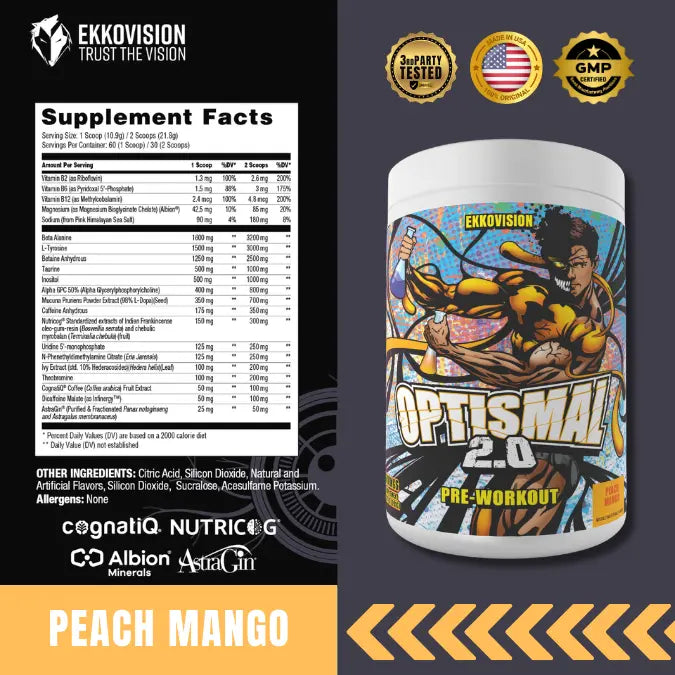 EKKO OPTISMAL PREWORKOUT - TNF Signature