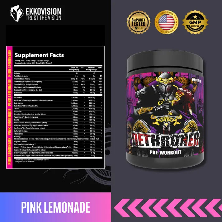 EKKO Dethroner Preworkout