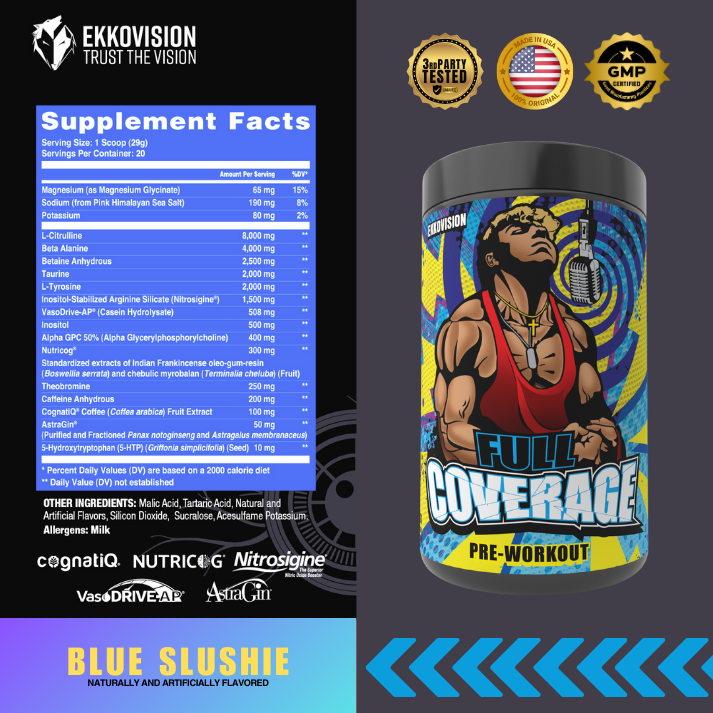 EKKO Full Coverage Preworkout - Charlie Caruso Signature