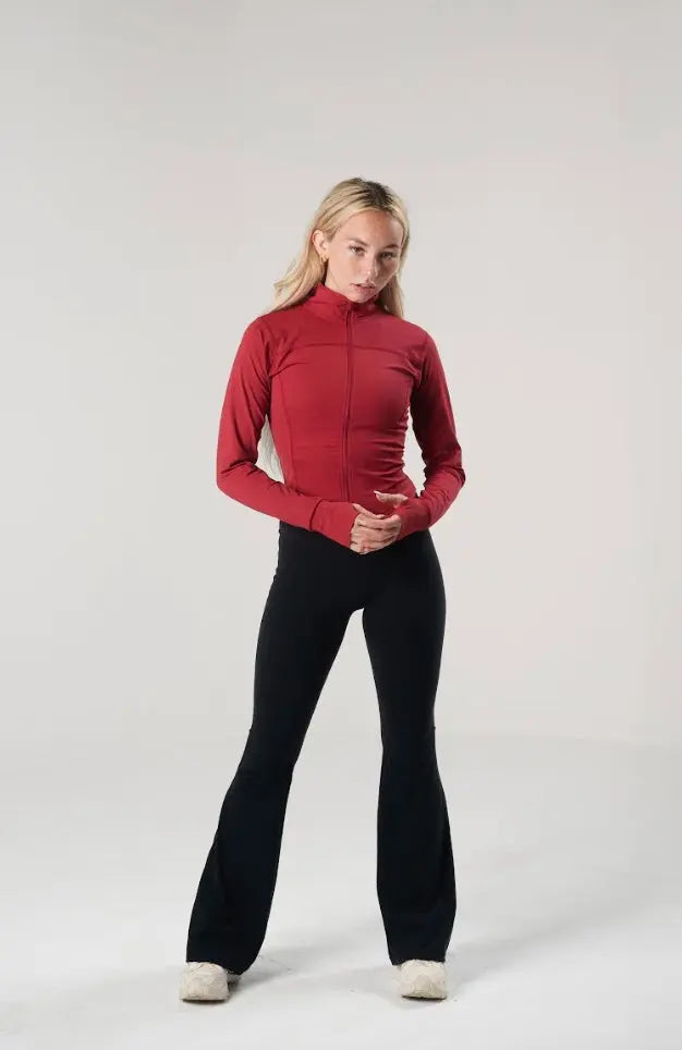 EKKO Womens Nylon Fitted Crop Jacket