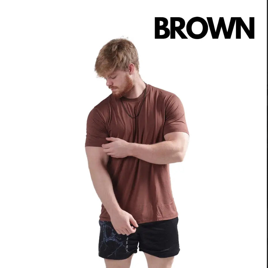 Powder Blue CLEARANCE COLORS MEN'S BLANK FITTED T SHIRT (Copy) ekkovision