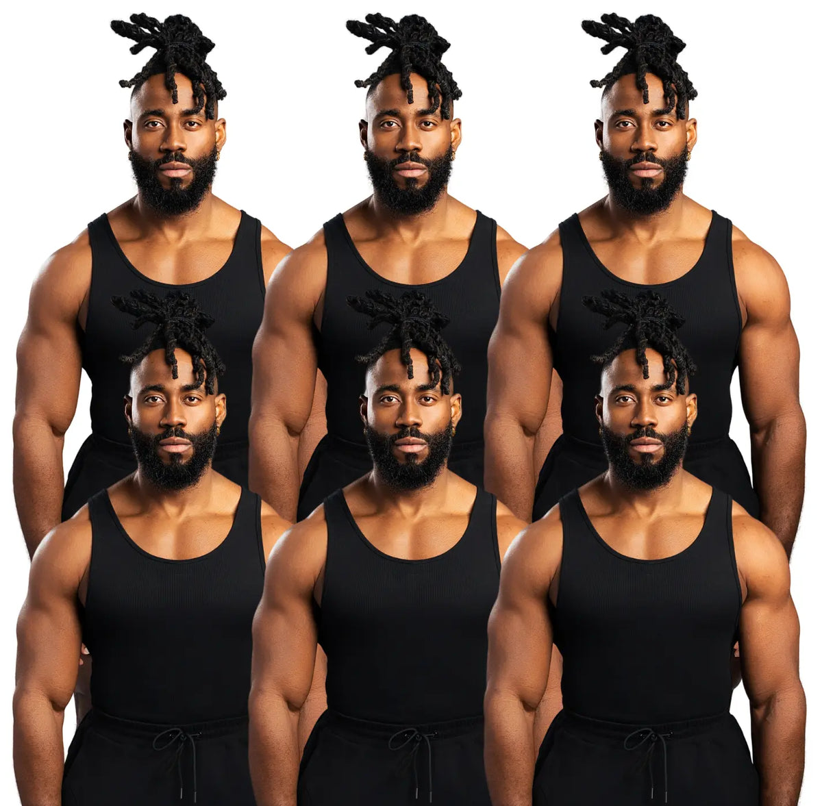 EKKO BEATERS (Please Size up) Cotton Spandex 340gsm Sleeveless Shirt Classic Tank Top - Men's Shirt with Classic Design Fitness Wear Athletic Wear - ekkovision