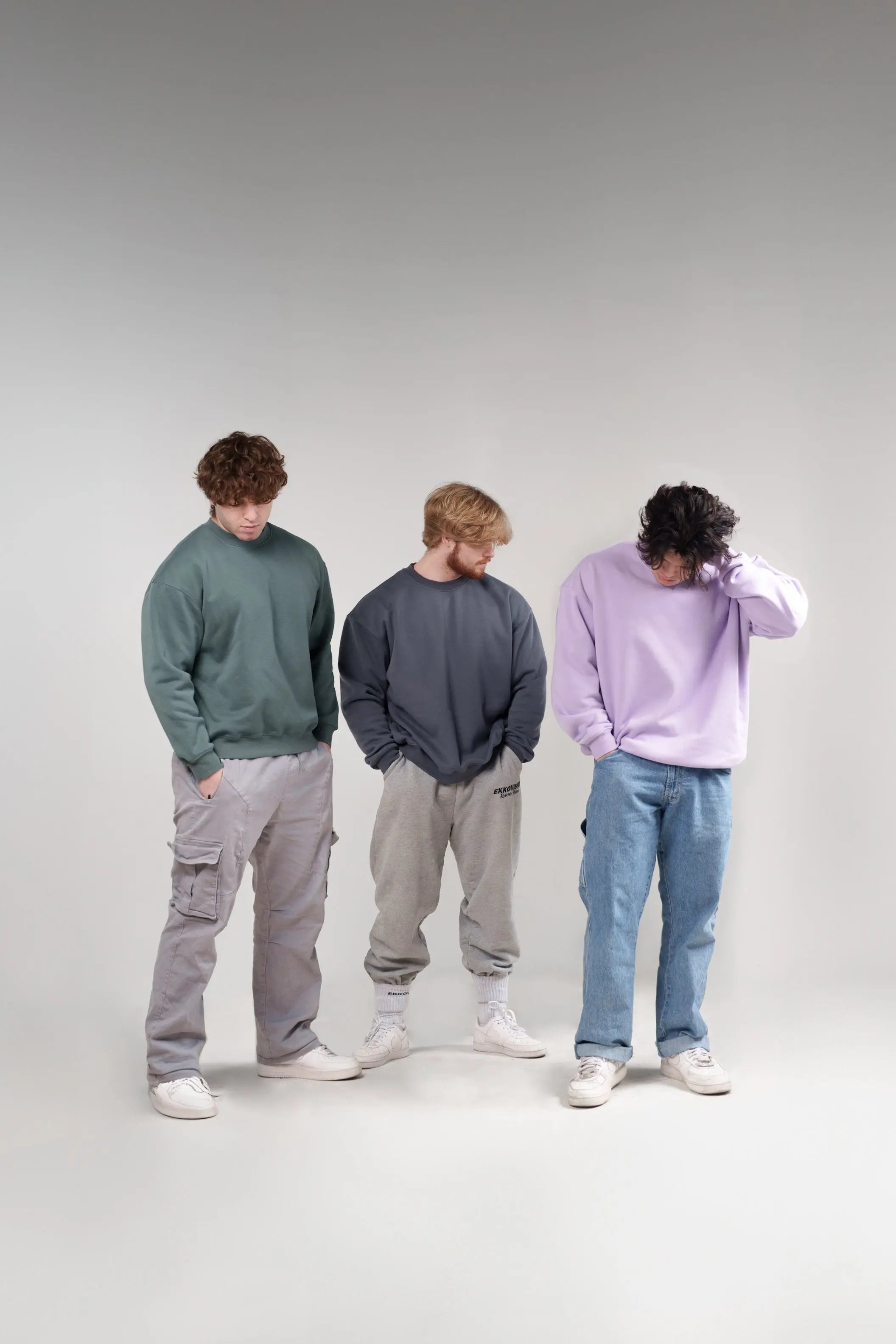 EKKO Polar Fleece Blank Crew Neck