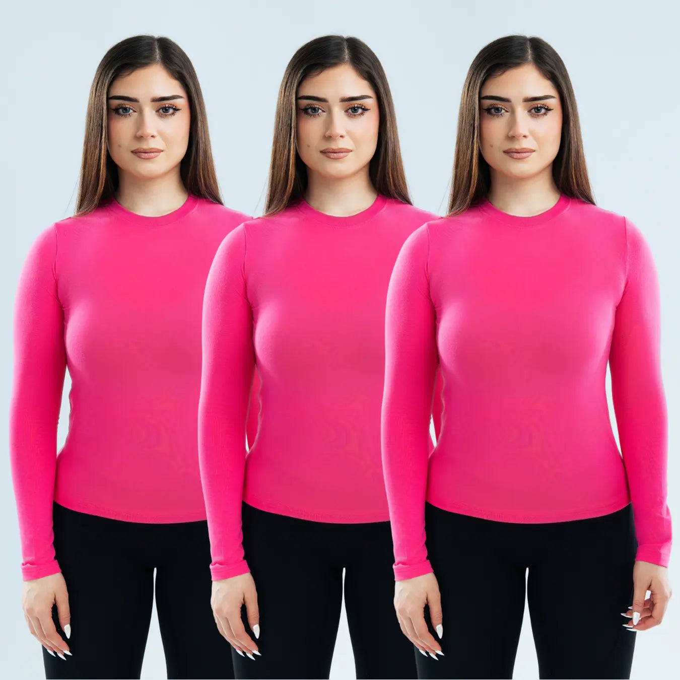 Ekko Womens Blank Long Sleeve Shirt