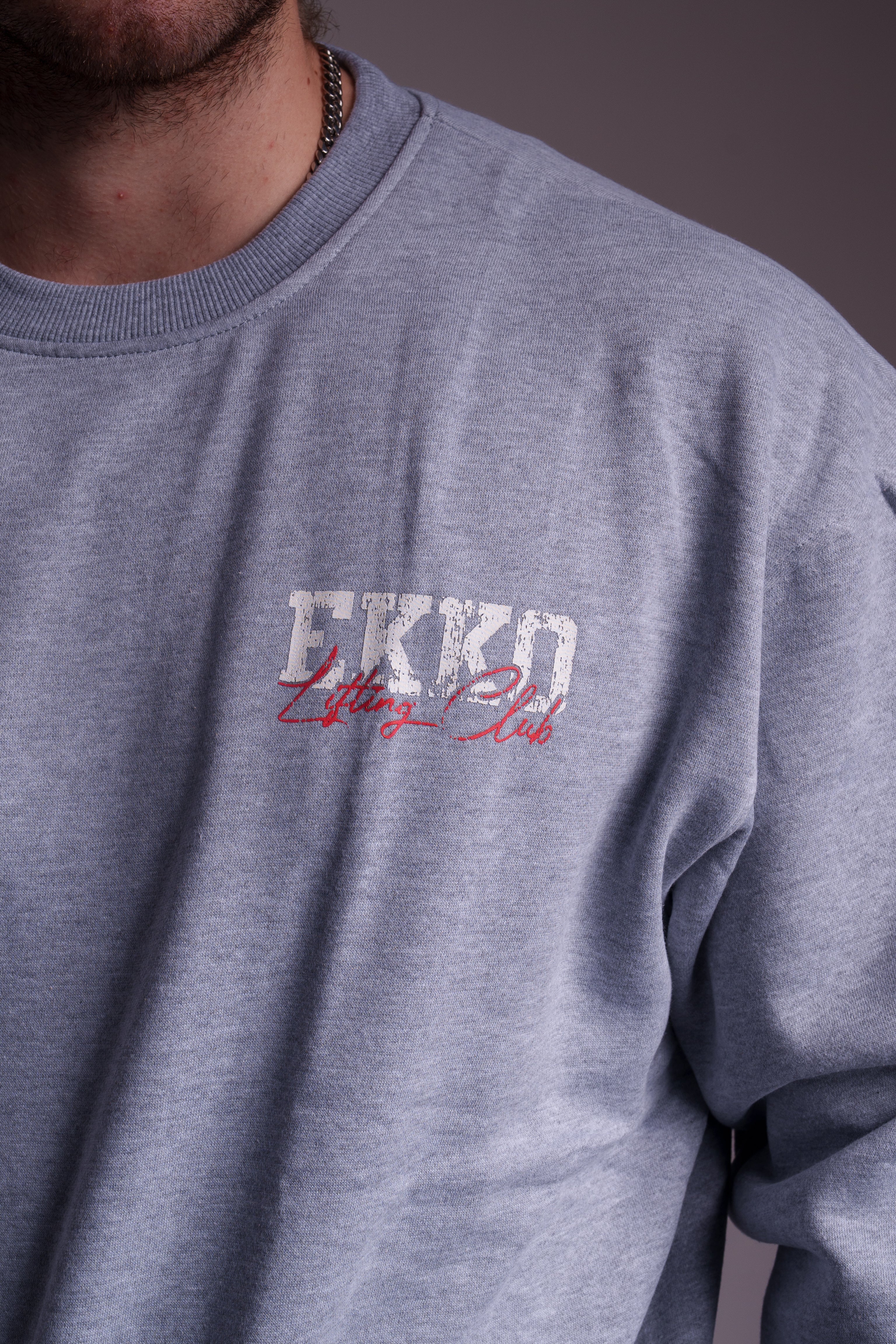 Ekkovision Crew Sweatshirt (Size Up) Clearance