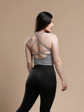 Ekko Womens Back Cross Top