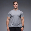 Premium Modal Cropped Fitted Blank Short Sleeve Shirt