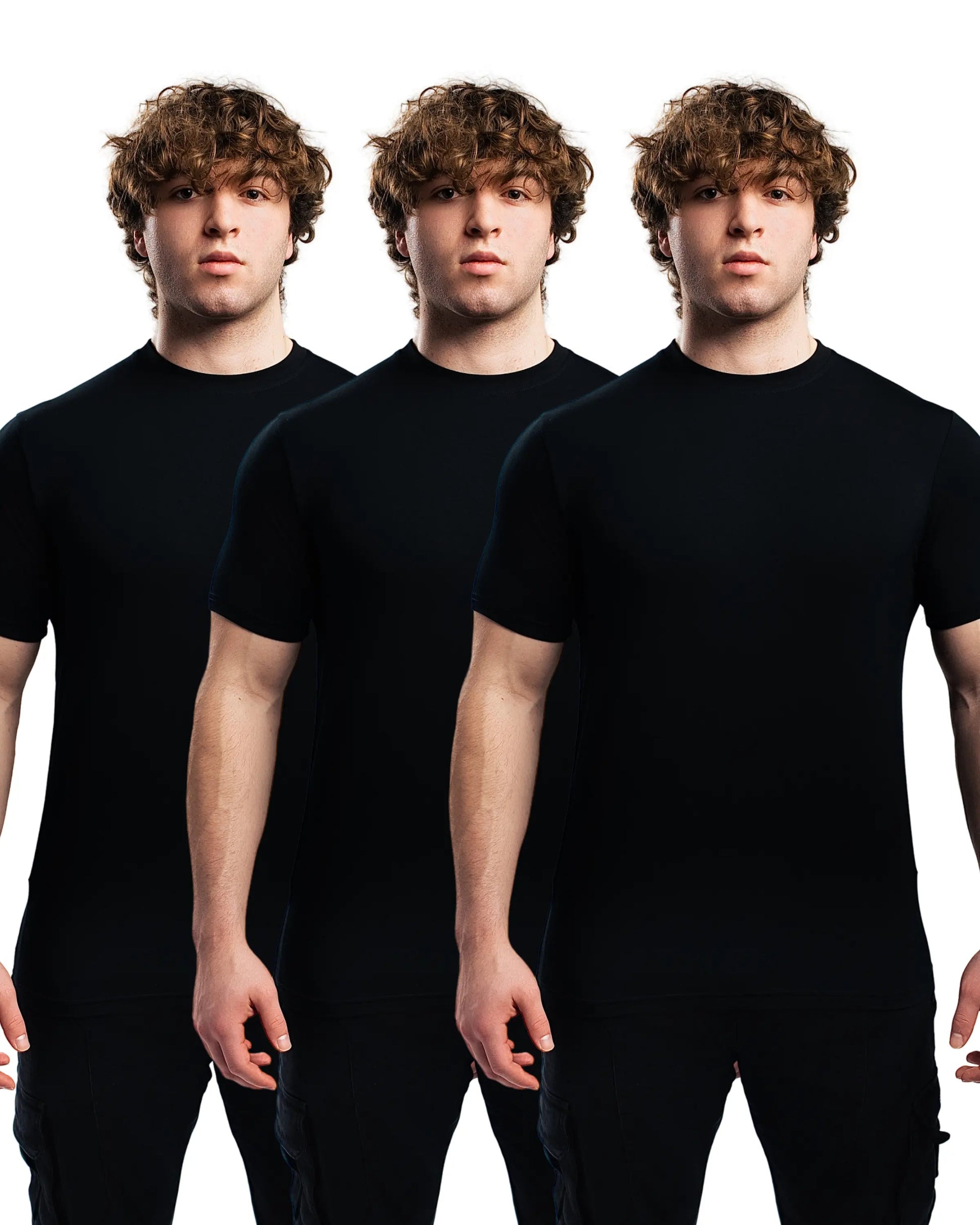 BLANK FITTED T SHIRT