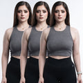 Ekko Womens Cropped Beater