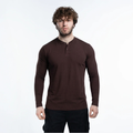 EKKO Blank Henley Long Sleeve