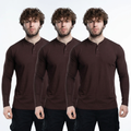 EKKO Blank Henley Long Sleeve