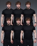 EKKO Premium Blank Fitted T Shirt