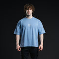 Ekko Lifting Club Acid Washed 100% Cotton Oversized T-shirt