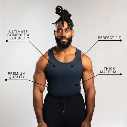 EKKO BEATERS (Please Size up) Cotton Spandex 340gsm Sleeveless Shirt Classic Tank Top - Men's Shirt with Classic Design Fitness Wear Athletic Wear - ekkovision