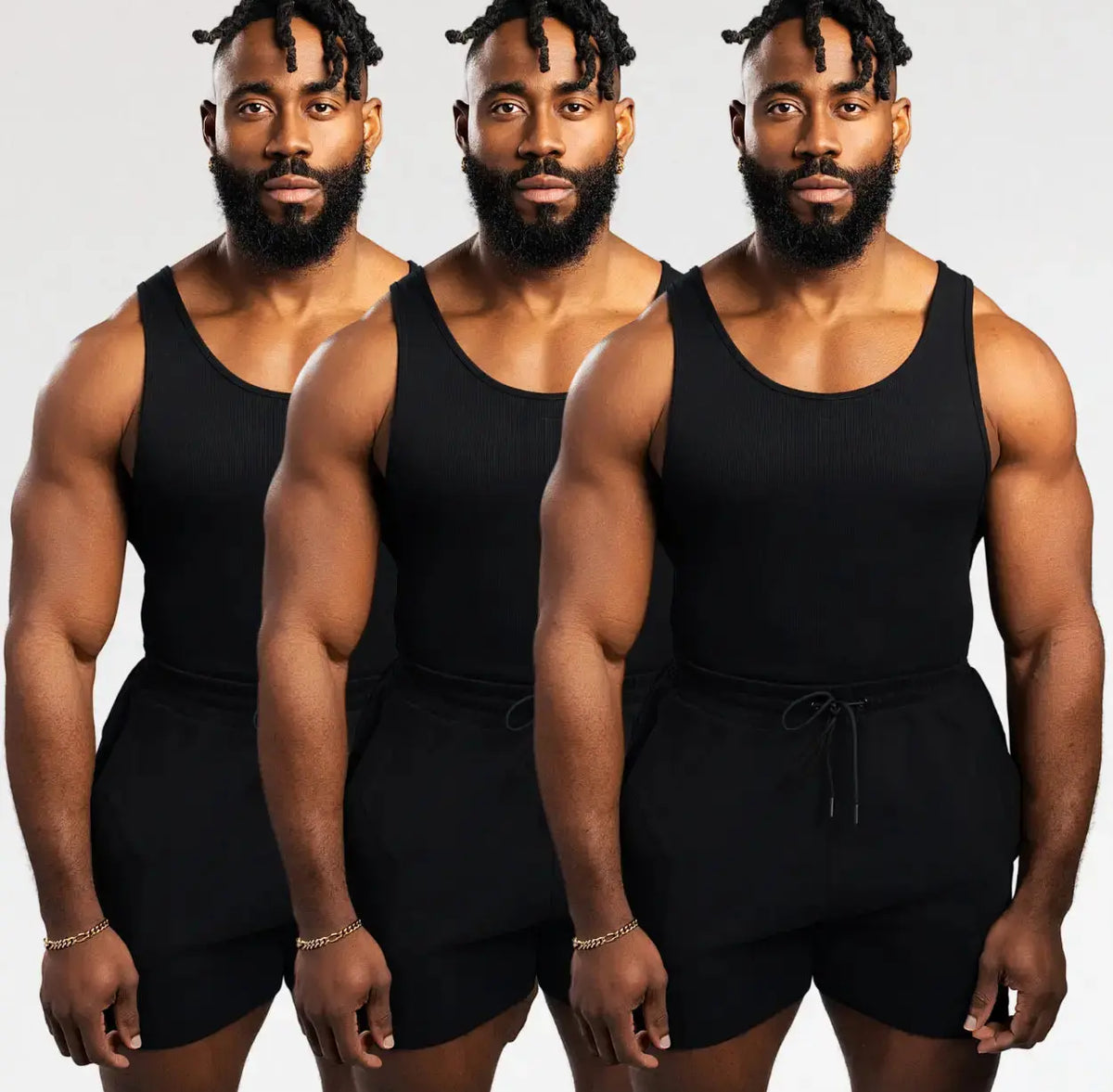 EKKO BEATERS (Please Size up) Cotton Spandex 340gsm Sleeveless Shirt Classic Tank Top - Men's Shirt with Classic Design Fitness Wear Athletic Wear - ekkovision
