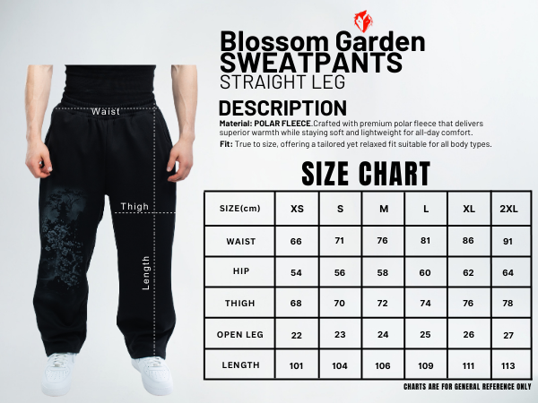 EKKO Shadow Garden Polar Fleece Sweatpants