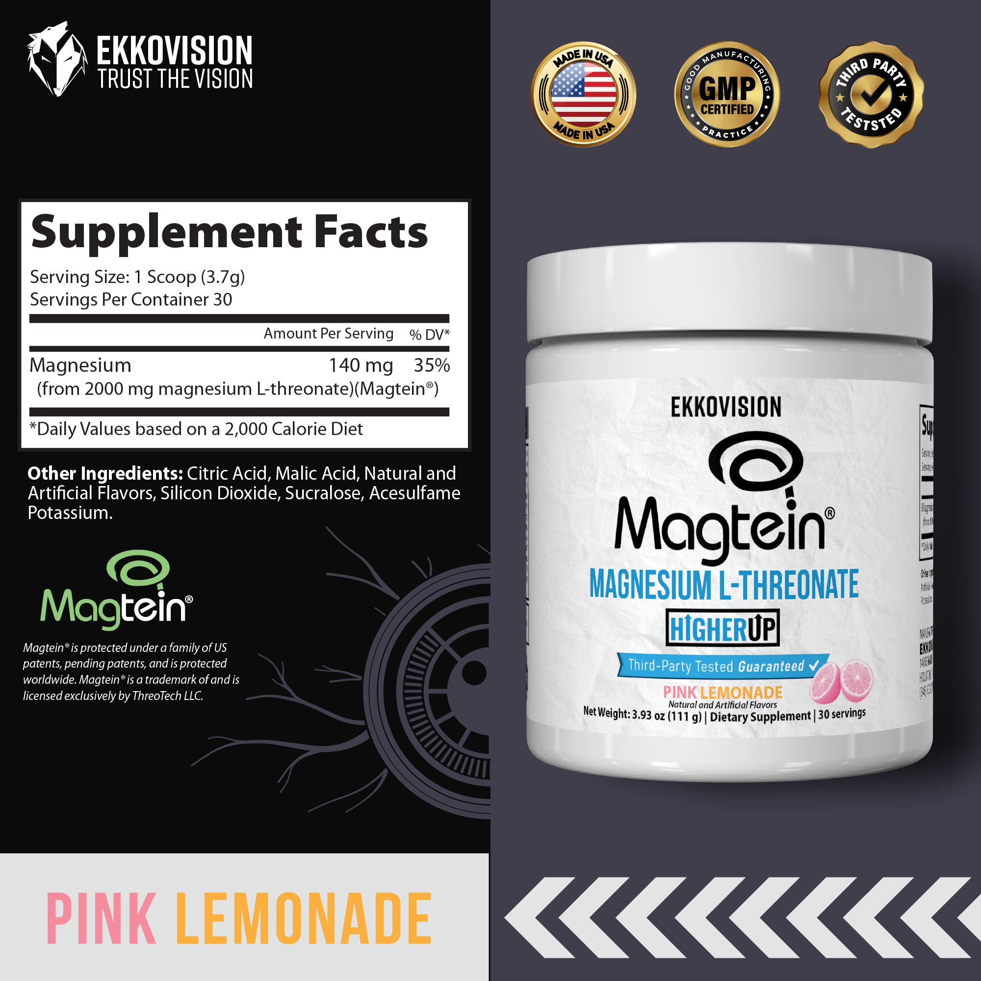 Magtein® Magnesium L-Threonate