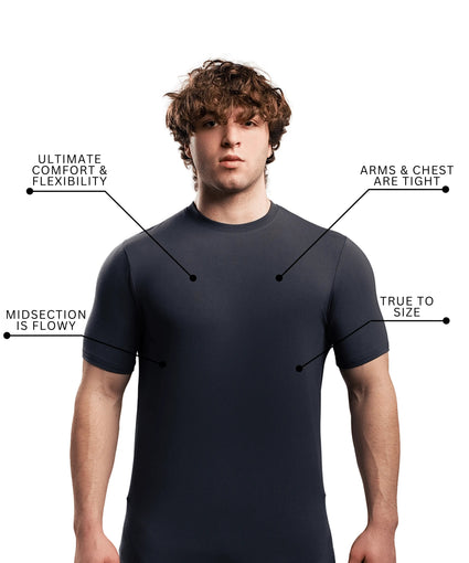 Black EKKO BLANK T Shirt (True to size) (Copy) ekkovision