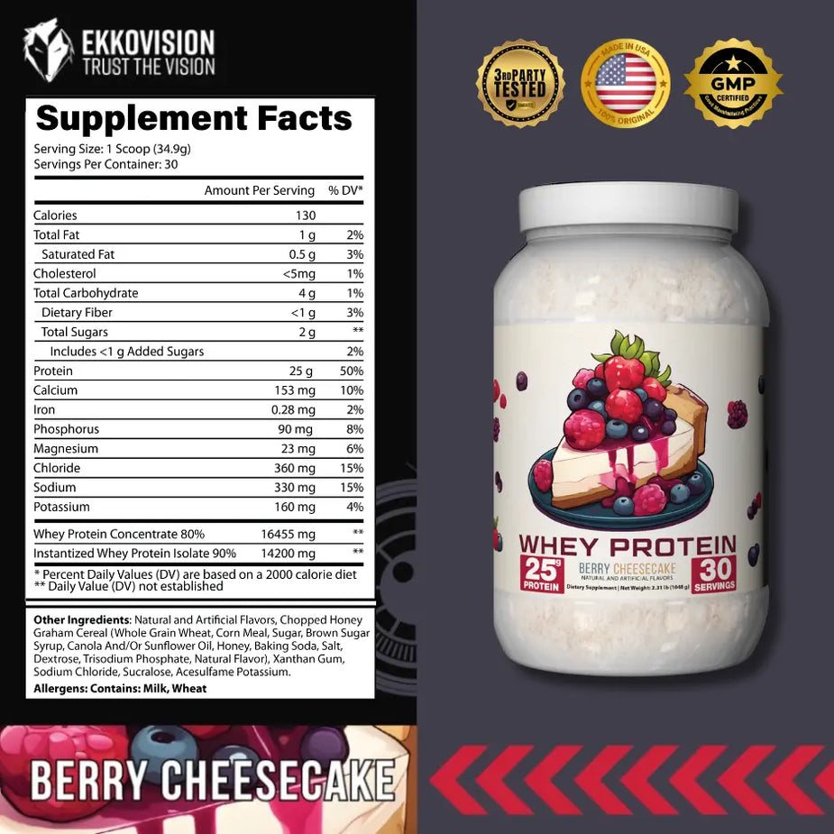 Ekko Protein Powder - 3rd Party Tested – ekkovision