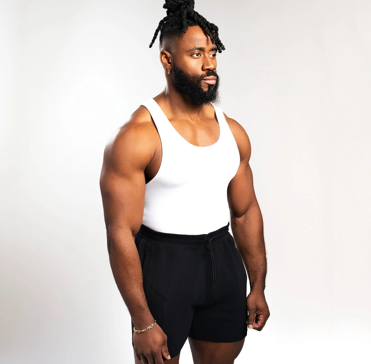 EKKO BEATERS (Please Size up) Cotton Spandex 340gsm Sleeveless Shirt Classic Tank Top - Men's Shirt with Classic Design Fitness Wear Athletic Wear - ekkovision