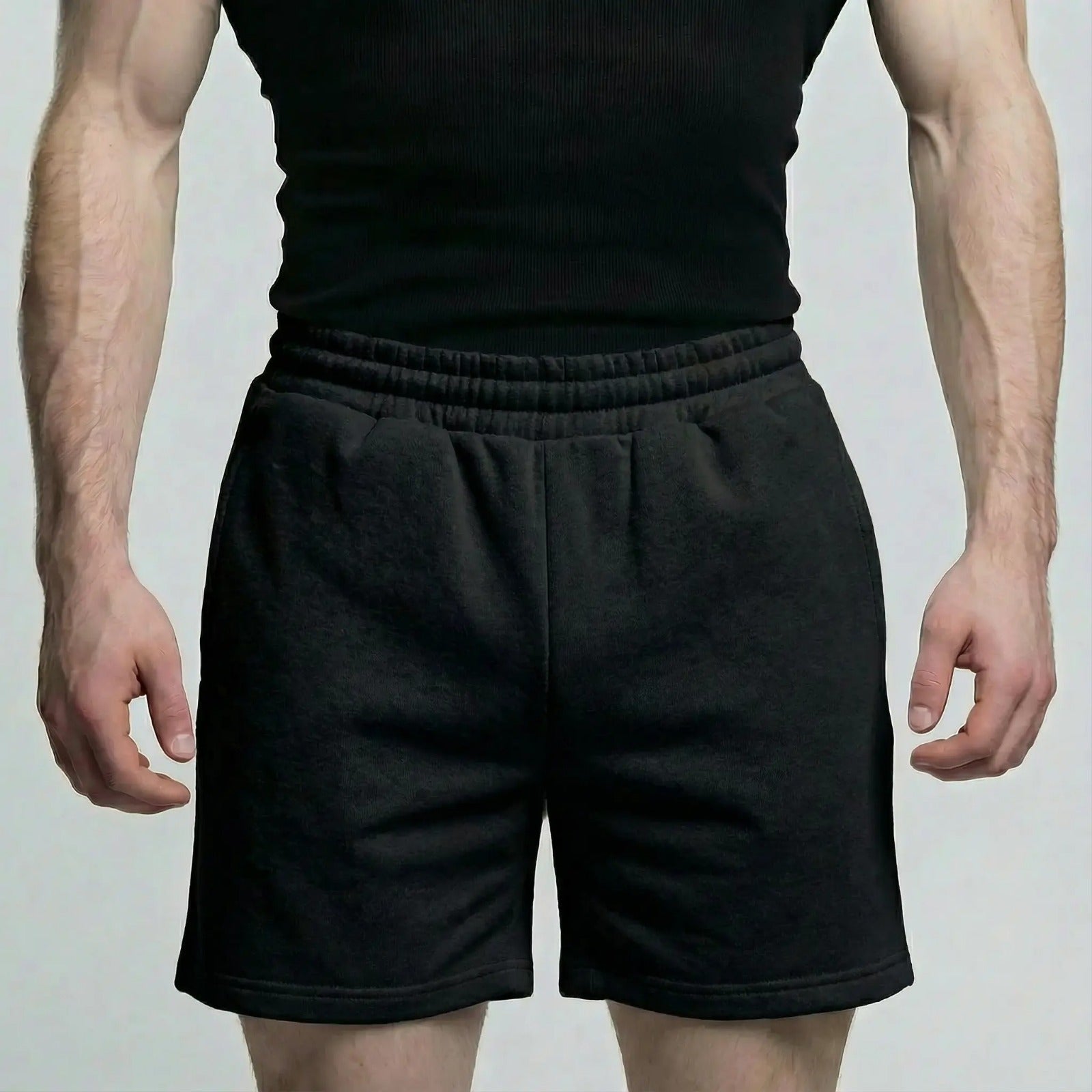 EKKO Men’s Blank Polar Fleece Shorts