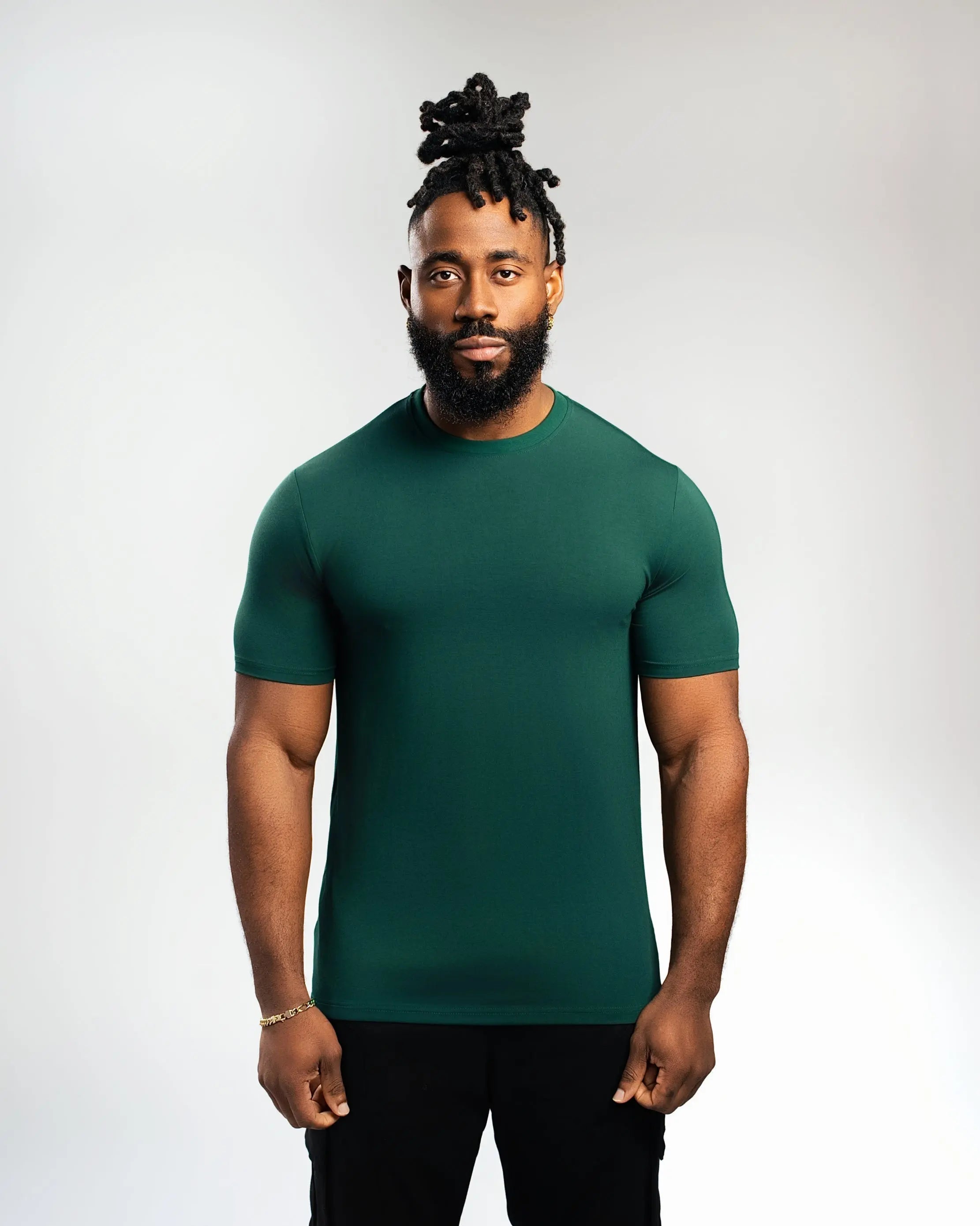 Pink CLEARANCE COLORS MEN'S BLANK FITTED T SHIRT (Copy) ekkovision