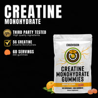 EKKO Creatine Gummies 300 Gummies 3RD Party Tested