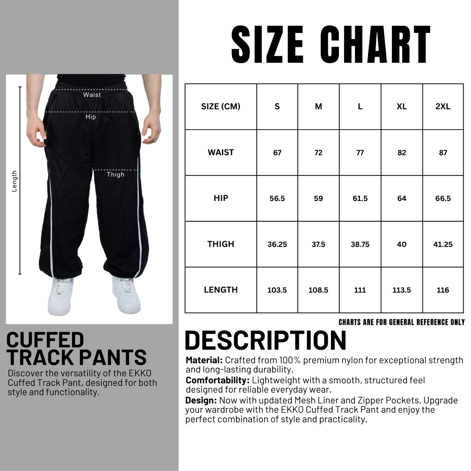 EKKO Cuffed Track Pant – ekkovision